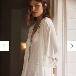 Flora Nikrooz Kylie Wrap Robe and cami